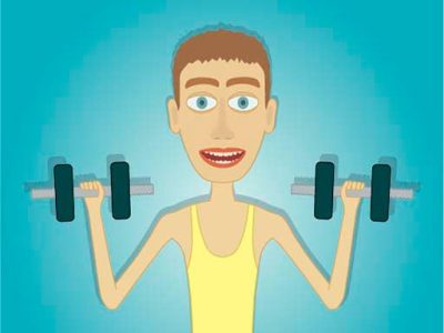 Muscle Clicker: Gym game